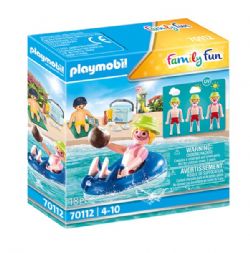 PLAYMOBIL FAMILY FUN - NAGEUR BRÛLÉ PAR LE SOLEIL #70112